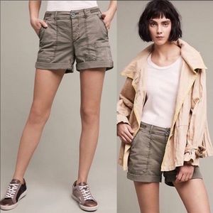 Anthropologie Hei Hei Wanderer Rolled Hem Shorts
